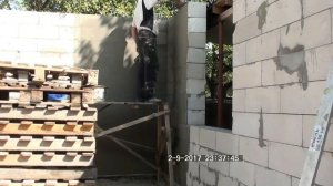 Шпаклевка фасада дома из газобетонных блоков