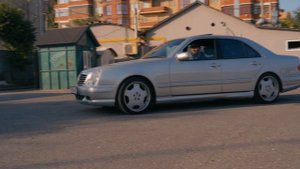 W210 e55AMG продолжение дрифта по махачкале