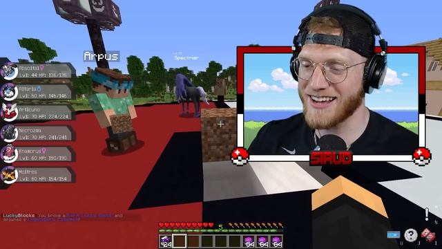 UPGRADING LUCKY BLOCKS To MYSTERY LUCKY BLOCKS In MINECRAFT POKÉMON смотреть онлайн