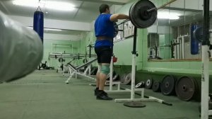 Приседания со штангой 145кг