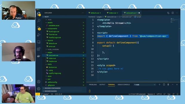SlimDevOps 29 - Frontend development with NuxtJS, Vue and Vuetify смотреть онлайн
