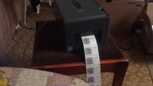 Печать этикеток TSC TE 200