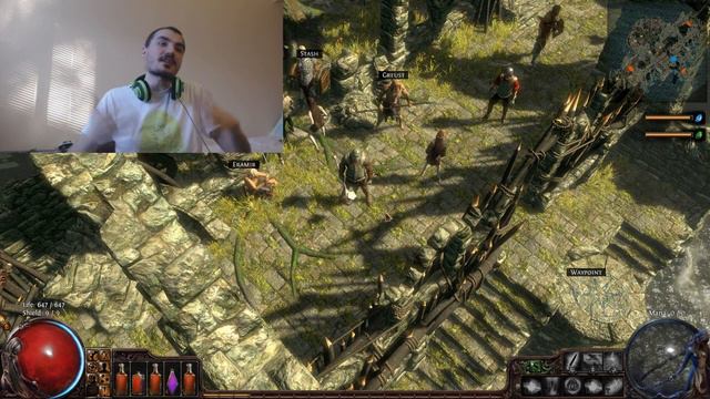 [Path of Exile] Kripp's PoE First Impression смотреть онлайн