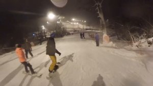 Snowboarding in Stepanovo