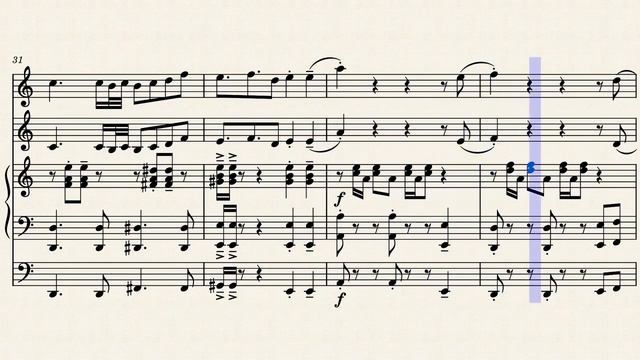 Flowers, Leaves, and Rain Clouds (Mixed Quartet) - Mikazuki三日月 смотреть онлайн