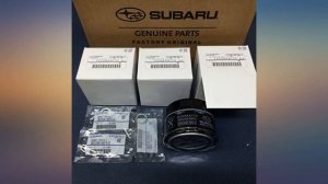 OEM Subaru Engine Oil Filter & Crush Gasket 2013-2017 BRZ & FRS 15208AA130 3 PACK review