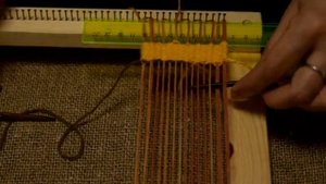 Мастер класс по ткачеству на раме