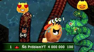 ?Wow!!!?Gained?4,000,000?mass in?Little Big Snake?