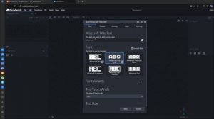 Туториал:  Как сделать текст в стиле Minecrafter