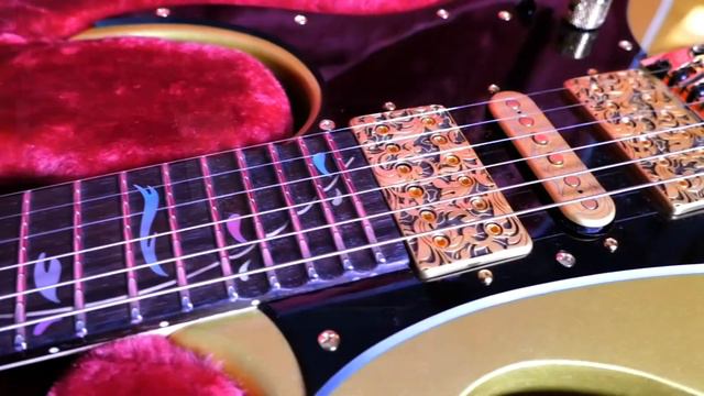 Ibanez PIA3761 Steve Vai Signature Sun Dew Gold Unboxing смотреть онлайн
