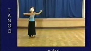 Tango dance steps 01. Walks