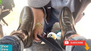 How do you POLISH brown shoes? 👞  Shoe POLISH ASMR Shoe Shine CLASSIC TECHNIQUE #asmr