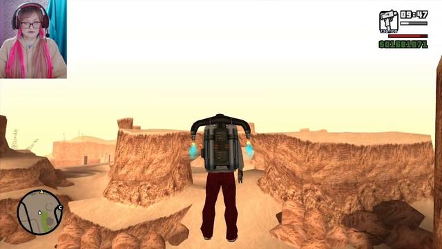 GTA San Andreas.ПРОХОЖДЕНИЕ #22.НЕОПОЗНАННЫЙ ЛЕТАЮЩИЙ CJ.