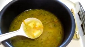 Готовый ячневый суп