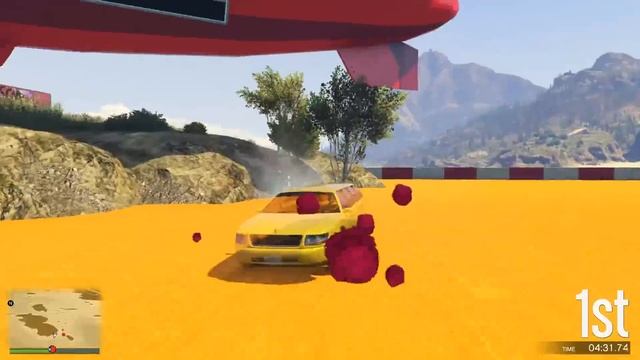 LOGGY USING RAMP TO WIN FACE TO FACE RACE | GTA 5 смотреть онлайн