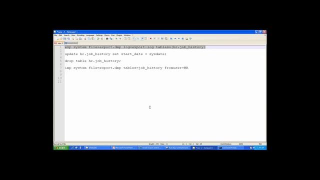 Oracle Logical Backup and Recovery смотреть онлайн