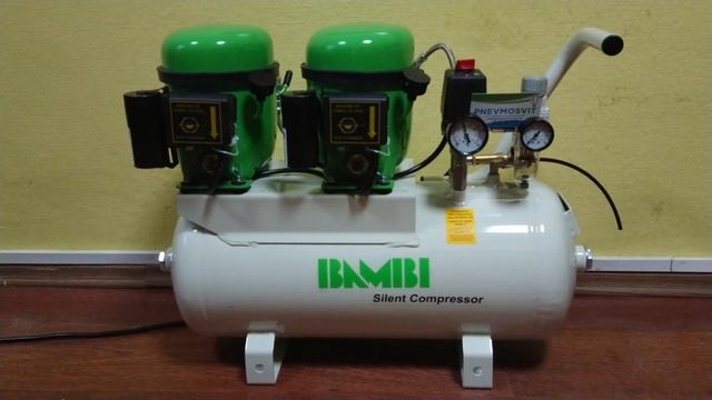 МАЛОШУМНЫЙ КОМПРЕССОР BAMBI BB24D смотреть онлайн