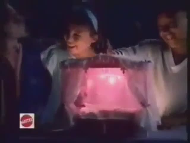 1992 Реклама куклы Барби Mattel Кровать со звёздами  Barbie StarLight bed