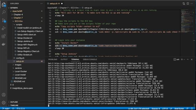 Chapter 7 - How to Setup Apache NiFi Environment on EC2 смотреть онлайн
