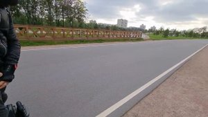 Торможение на моноколесе с 60км/ч - Эксперимент