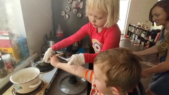 Опыты с детьми: обзор ATTIVIO CHEMISTRY эксперимент Горячий лёд смотреть онлайн