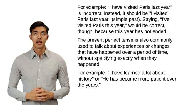 Learn The Present Perfect Tense, by Teacher Mark смотреть онлайн