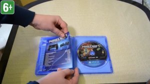 Minecraft (PS4, PlayStation 4). Распаковка и видео обзор диска.