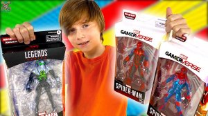 ЧЕЛОВЕК-ПАУК MARVEL LEGENDS - ВСЕ ВЕРСИИ! НИКИТА И SPIDER-MAN VS ДОКТОР ОСЬМИНОГ МАРВЕЛ!