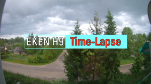 Тест экшн-камеры Eken h9 ► Как снимает Time-lapse ► Eken H9 Review Time-lapse