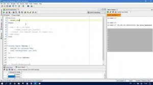 เรียนรู้ Oracle PL/SQL Anonymous block