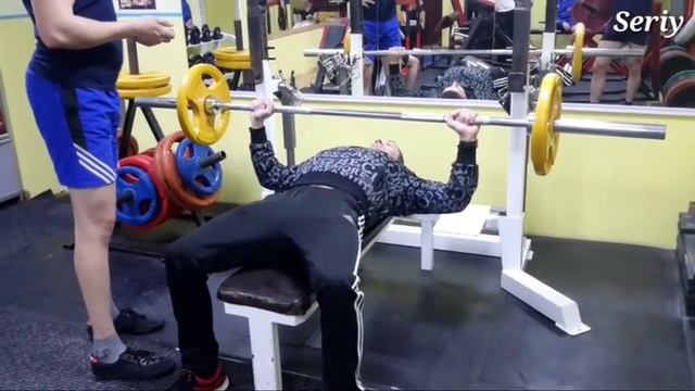 Как Тренеровать ОКИСЛИТЕЛЬНЫЕ Волокна ,СТАТИКА Жим , 50 кг по 30 секунд ,3 подхода.