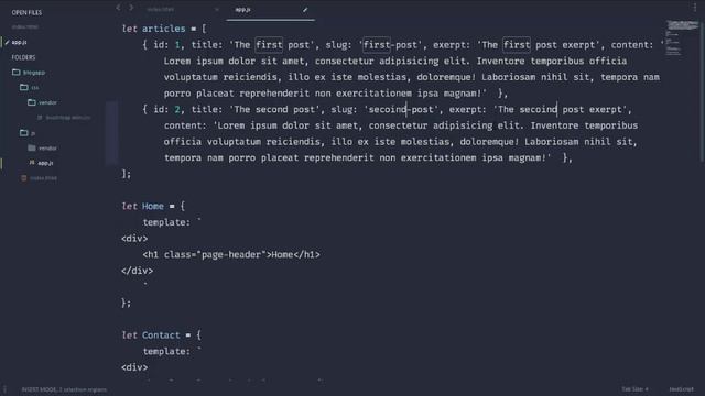 How to make a blogging app in vuejs смотреть онлайн