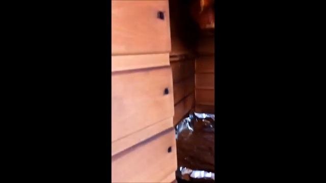 Копчения_мяса в деревянной коптильне