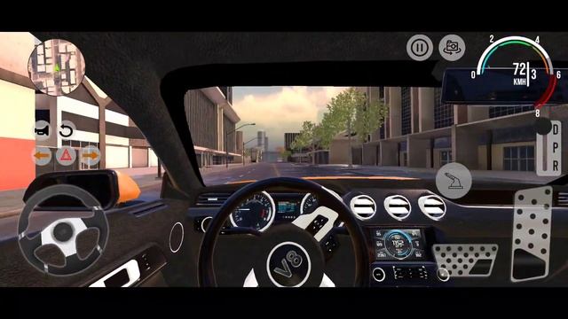Ultimate Real Car Parking | Free ride in the city (Ford Mustang) Android Gameplay #6 смотреть онлайн