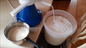 Сливки сливки сливочки. Сепарируем из малого количества молока