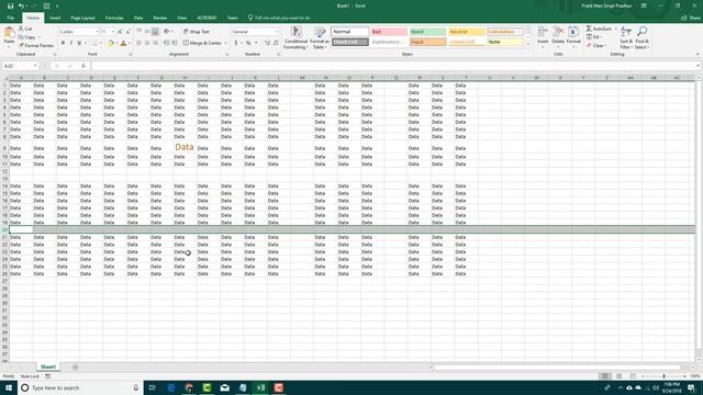MS Excel Tutorial - Lesson 7 - Shortcut menus and Mini toolbar