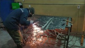 Красивая калитка плазморезом своими руками