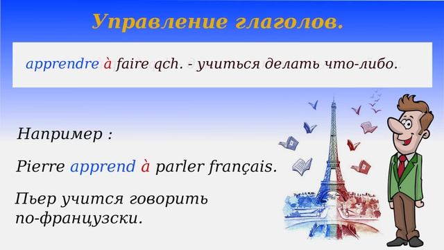 Урок французского языка 4. Управление глаголов -1. #французский