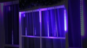 Гирлянда светодиодная Сосулька 25см синяя(2,5м)