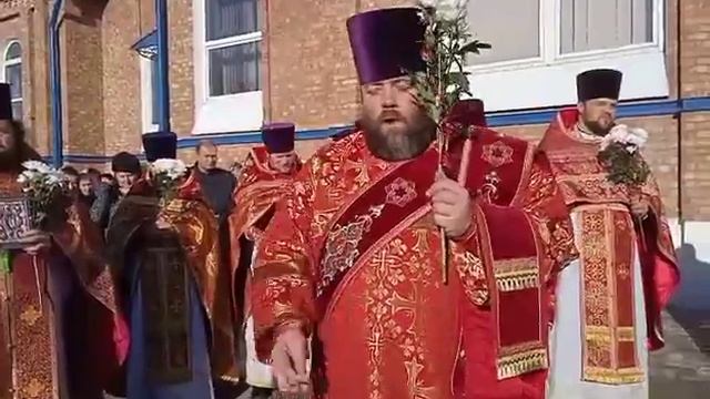 Праздник в честь Великомученицы Параскевы Пятницы агрогородок Ольшаны. Лития над могилами. смотреть онлайн