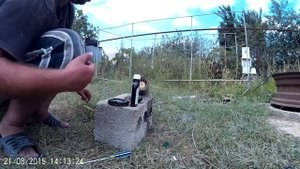 Ремонт насоса "Водолей", доливка масла.