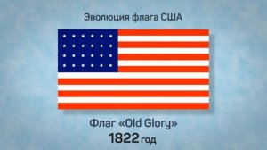 ИСТОРИЯ ФЛАГА США (Анимация, 95 сек)