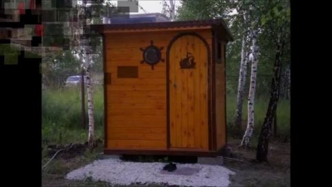 Летний душ для дачи