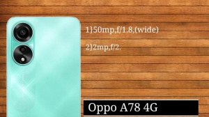 Oppo A78 4G vs Oppo A78 5G