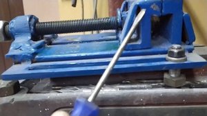 Тиски станочные своими руками