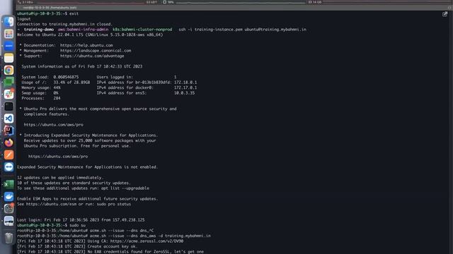 [DAY 3] 3.2 Setting up SSL Certificates on Bahmni Instance смотреть онлайн