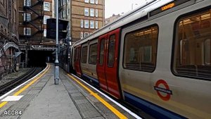 Baker Street | Metropolitan line : London Underground ( S8 Stock )