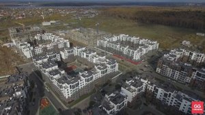 ЖК Императорские Мытищи — съёмка с воздуха (октябрь 2019)