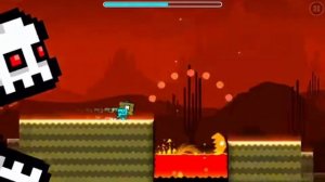 Прохождение уровня «Press start» | Geometry dash SubZero (3 монетки)
