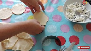 ПЕЧЕНЬЕ из СЛОЁНОГО теста с ТВОРОГОМ И ИЗЮМОМ. Домашняя еда Кухня Рецепты